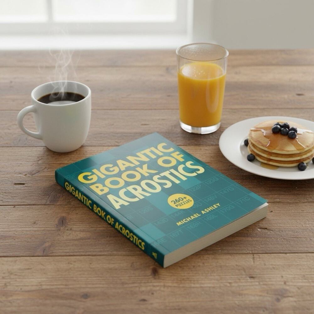 Gigantic Book of Acrostics 260+ Puzzles Michael Ashley 2013